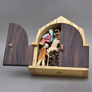 The Christmas Story Unique Nativity Set Wooden Nativity Scene