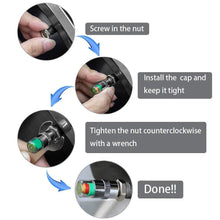 Load image into Gallery viewer, DOMOM Tire Pressure Indicator Valve Stem Caps