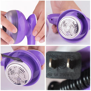 Electric Fabric Lint Remover + Universal Plug