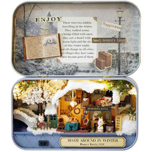 Load image into Gallery viewer, Comfortable 3D Miniature Dollhouse With Light DIY Toys