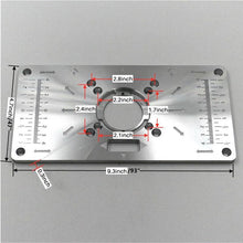 Load image into Gallery viewer, Aluminium Router Table Insert Plate