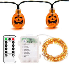 Load image into Gallery viewer, Halloween Pumpkin String Lights