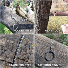 Load image into Gallery viewer, Outdoor Survival Wire Saw