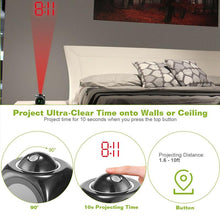 Load image into Gallery viewer, Multi-functional LCD CLOCK