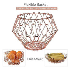 Load image into Gallery viewer, Collapsible Stainless Steel Wire Basket