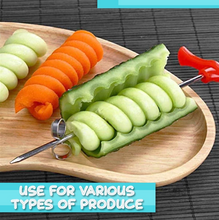 Load image into Gallery viewer, Vegetable Fruit Spiral Knife（2pcs)