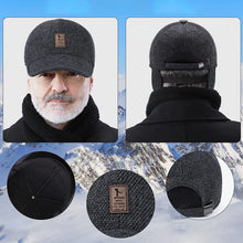 Load image into Gallery viewer, Winter Baseball Cap with Ear Muffs