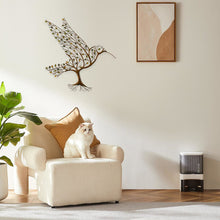 Load image into Gallery viewer, Hummingbird &amp; Twig Metal Wall Decor