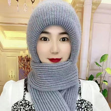 Load image into Gallery viewer, Integrated Ear Protection Windproof Cap Scarf