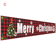 Load image into Gallery viewer, Christmas Outdoor Banner Flag Pulling