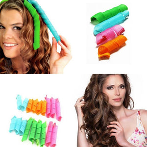 No Heat Magic DIY Hair Curlers (18pcs)