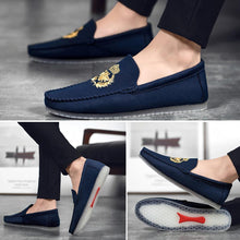 Load image into Gallery viewer, Men&#39;s Embroidered Loafers