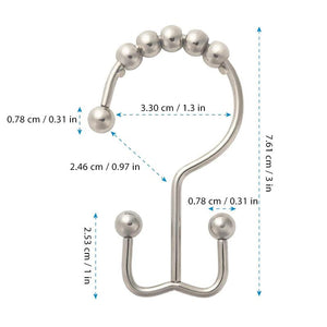 Stainless Steel Shower Curtain Hook