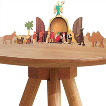 Load image into Gallery viewer, The Christmas Story Unique Nativity Set Wooden Nativity Scene