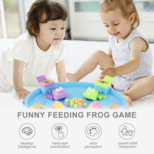 Load image into Gallery viewer, Family Toy- frog eating peas