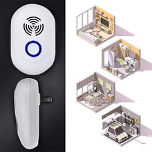 Load image into Gallery viewer, Ultrasonic pest repeller insect repeller
