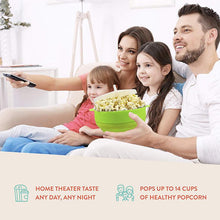 Load image into Gallery viewer, Silicone Popcorn Popper Bowl