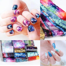Load image into Gallery viewer, 1 Second Nail Art Sticker, 10pcs/set