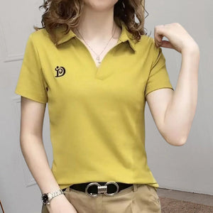 V-neck Short Sleeve Shirt