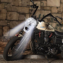 Load image into Gallery viewer, Motorcycle Skull Headlamp Universal Headlamp LED