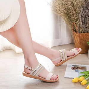 Summer Roman Flat Sandals