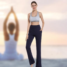 Load image into Gallery viewer, Women&#39;s High Waist and Flared Leg Yoga Pants