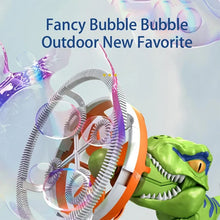 Load image into Gallery viewer, Dinosaur Wind Pad Bubble Gun