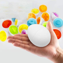 Load image into Gallery viewer, Cognitive Development Geometric Eggs