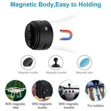 Load image into Gallery viewer, 1080p Magnetic WiFi Mini Camera