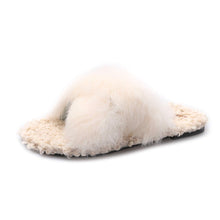 Load image into Gallery viewer, cute fluffy plush slippers