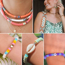 Load image into Gallery viewer, Christmas Gift Clay Beads Bracelet Making Kit