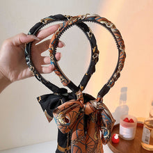 Load image into Gallery viewer, Retro Long Ribbon Headband