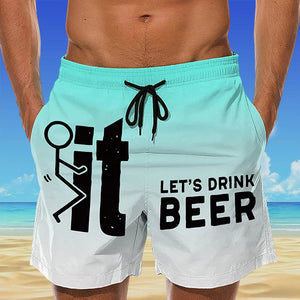 Men's Hawaii Beach Shorts