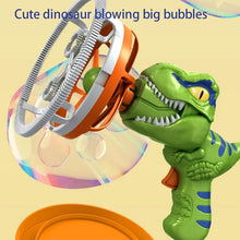 Load image into Gallery viewer, Dinosaur Wind Pad Bubble Gun