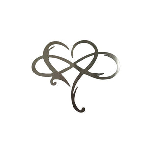 💞Infinity heart - Steel wall decor Metal Wall art