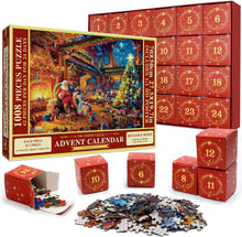 Load image into Gallery viewer, Advent Calendar 2023 Christmas Jigsaw Puzzles