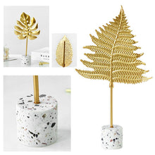 Load image into Gallery viewer, Golden Leaves Ornaments