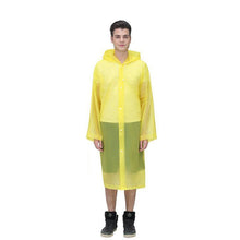 Load image into Gallery viewer, Unisex Reusable Portable Frosted Raincoat