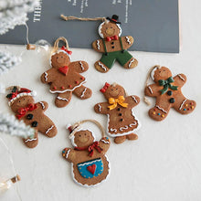 Load image into Gallery viewer, Gingerbread Man Pendant
