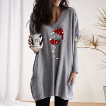 Load image into Gallery viewer, Women&#39;s Christmas Wine Glass T-shirts