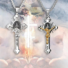 Load image into Gallery viewer, Jesus Cross Necklace