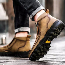 Load image into Gallery viewer, Men&#39;s Soft And Breathable Zipper Outdoor Tooling Boots