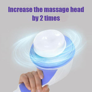 Electric Handheld Body Massager，With 5 Headers