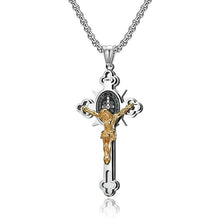 Load image into Gallery viewer, Jesus Cross Necklace