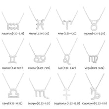 Load image into Gallery viewer, 12 Constellation Necklaces