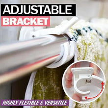 Load image into Gallery viewer, Nail-free Adjustable Rod Bracket Holders (2pcs)