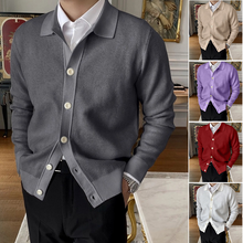 Load image into Gallery viewer, Solid Button Knit Cardigan