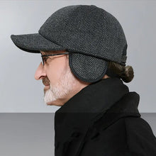 Load image into Gallery viewer, Winter Baseball Cap with Ear Muffs