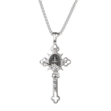 Load image into Gallery viewer, Jesus Cross Necklace