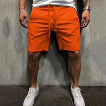 Load image into Gallery viewer, Men Loose Elastic Waist Shorts